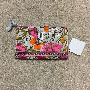 Vera Bradley Turn Lock Wallet